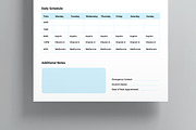 Medication Schedule Template, a Stationery Template by MightyDesign (Thumbnail 3 of 7)