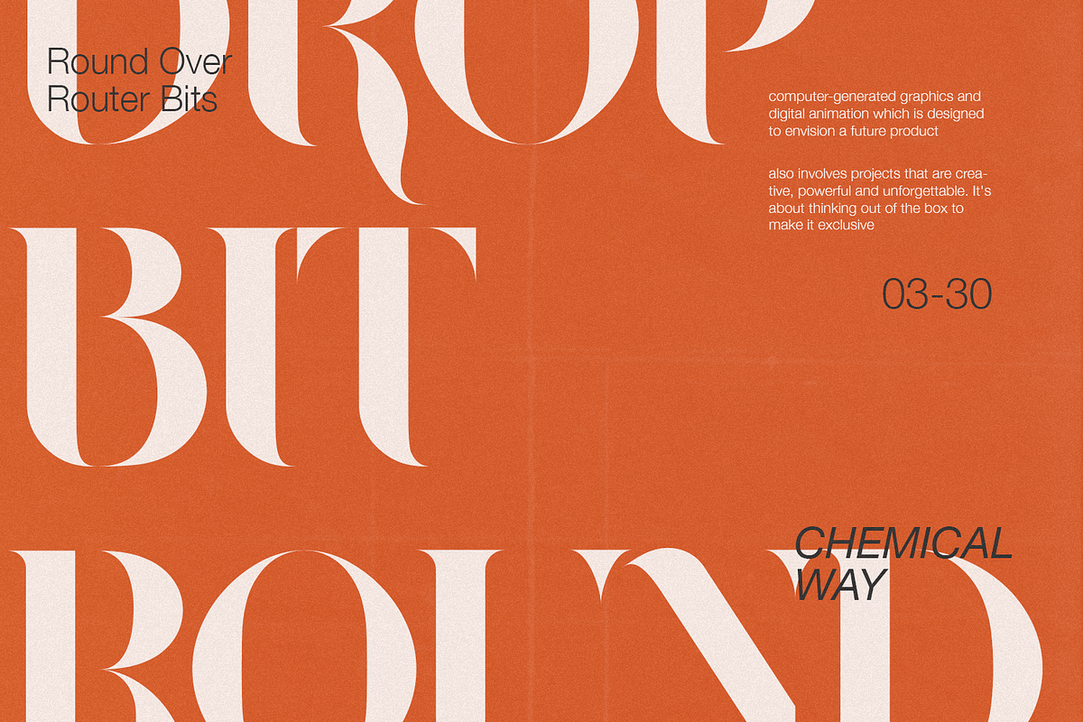 Redland, a Serif Font by FactoryType Studio (Photo 2 of 10)