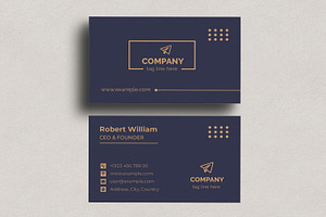 Unique Business Card Design Template, a Business Card Template by MightyDesign