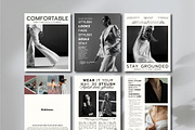 Fashion Instagram Canva Templates, a Social Media Template by Baleee (Thumbnail 4 of 8)