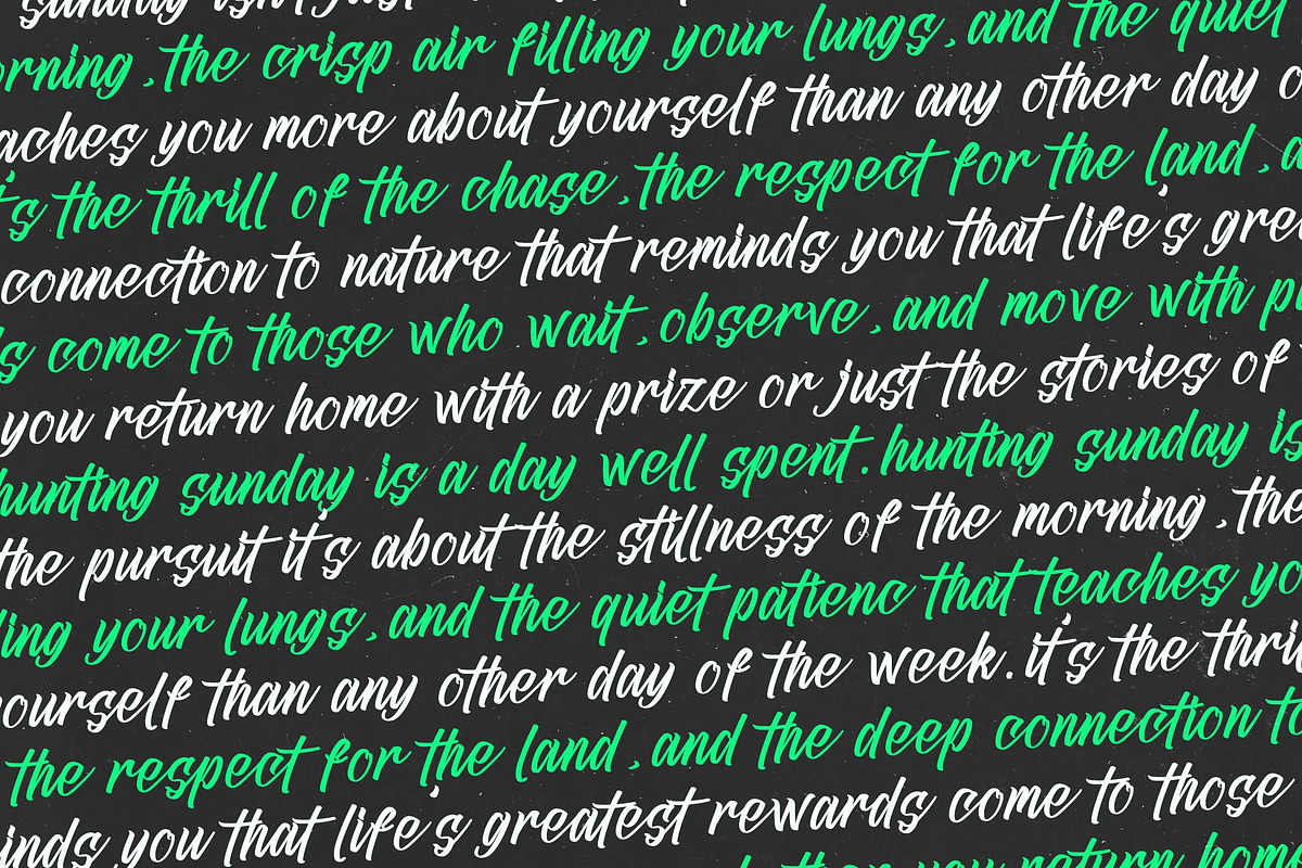 Juntink Sunday Bold Calligraphy Font, a Script Font by stylishtype.co (Photo 10 of 20)