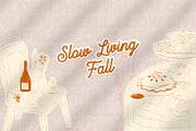 Slow Living. Fall posters collection, a Decorative Illustration by Mio Buono (Thumbnail 13 of 13)