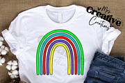 Colorful Rainbows Clipart Bundle, a Graphic by Mrs. Creative Creations (Thumbnail 2 of 5)