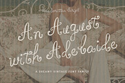 Whimsy Handwritten Vintage Script, a Handwritten Font by Laras Wonderland (Thumbnail 1 of 13)
