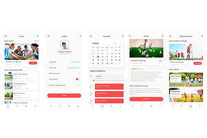 Children's Football Classes App