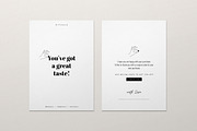 Printable 'Thank You' Card Bundle, a Card Template by Nonola (Thumbnail 8 of 13)