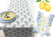 Azure and Lemons watercolor clipart, a Food Illustration by Eves_Aquadreams (Thumbnail 9 of 10)
