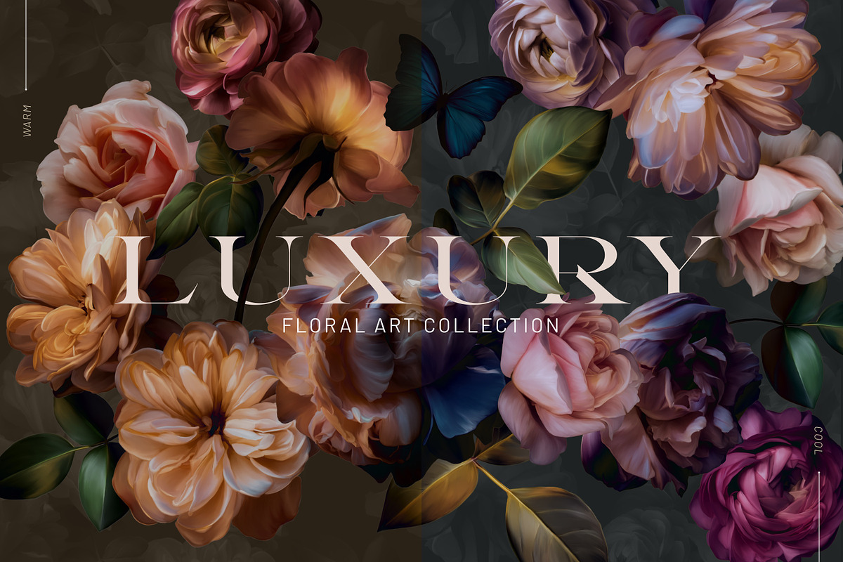 Luxury Hand Painted Floral Art, an Object Illustration by Eclectic Anthology (Photo 1 of 10)