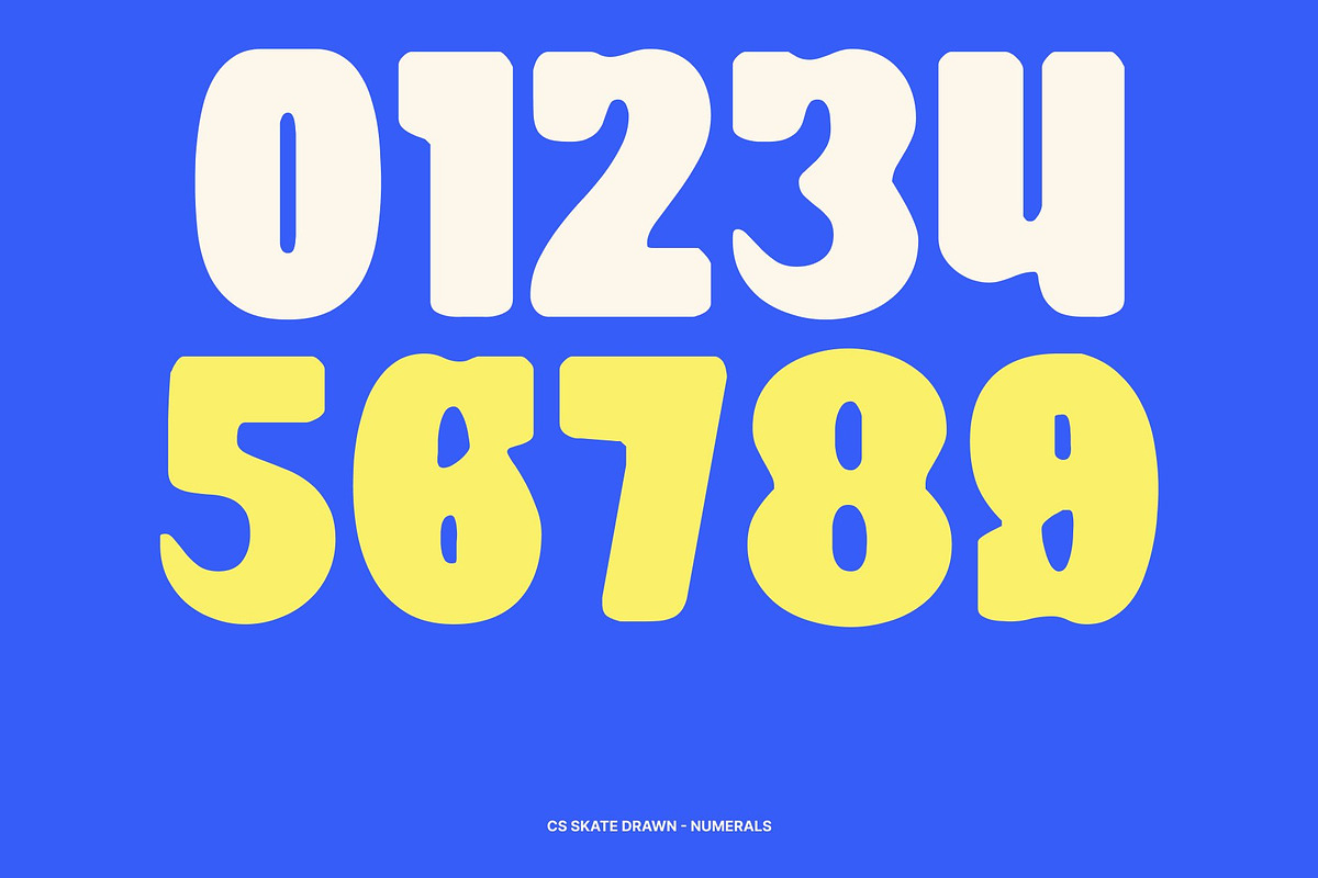 CS Skate Drawn, a Sans Serif Font by Craft Supply Co. (Photo 5 of 8)