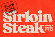 Sunday Club - Retro Serif, a Serif Font by Fenotype (Thumbnail 8 of 15)
