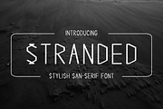 Stranded - Modern Typeface, a Sans Serif Font by Made by Cap (Thumbnail 1 of 3)