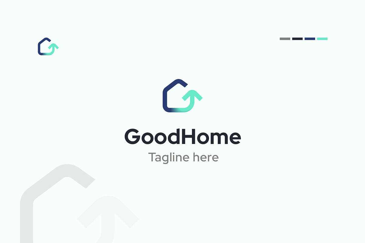 Home Service Logo Template, a Branding & Logo Template by Dipak Dheer (Photo 1 of 6)