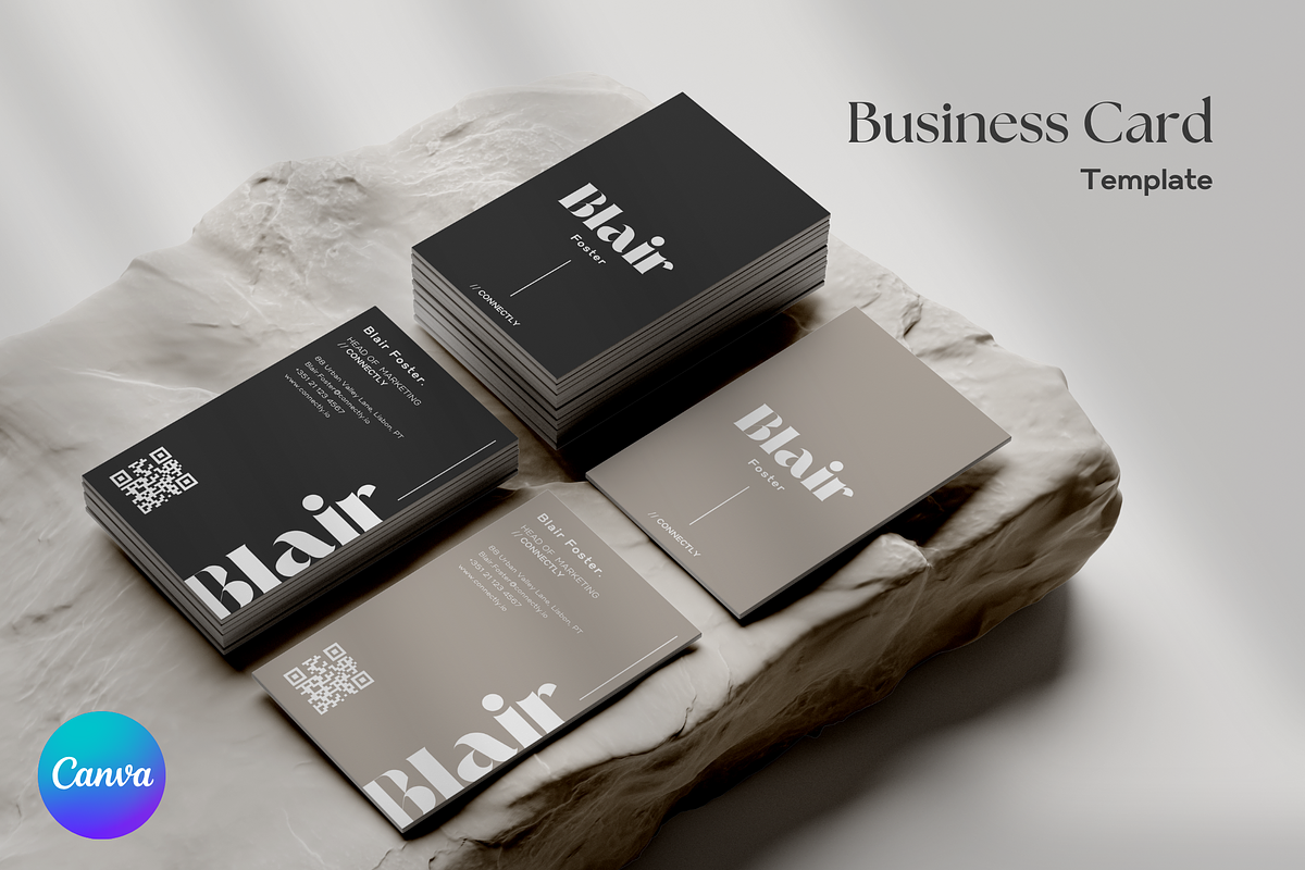 Business Card Template, a Business Card Template by The Creative Studio (Photo 2 of 6)