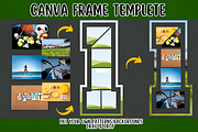Sports Number Set Canva Frames Templ, a Design Template by Ink Gallery (Thumbnail 2 of 3)