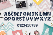 Stay Home - Doodle Font, a Font by Andrea De Oliveira (Thumbnail 2 of 7)