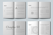 Book Template Layout, a Magazine Template by ContestDesign (Thumbnail 3 of 4)