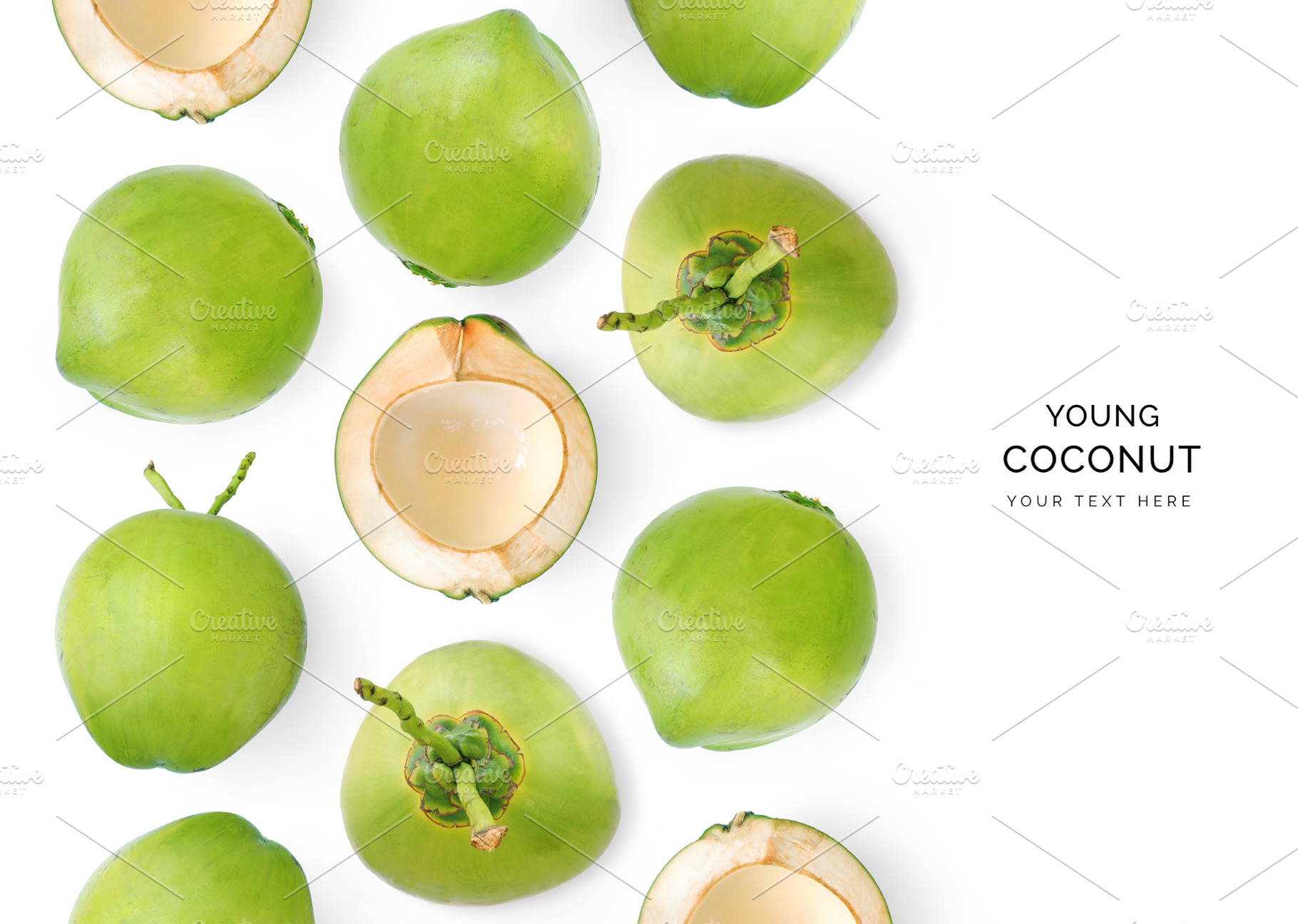 Young Coconut, a Food & Drink Photo by StudioPhoto
