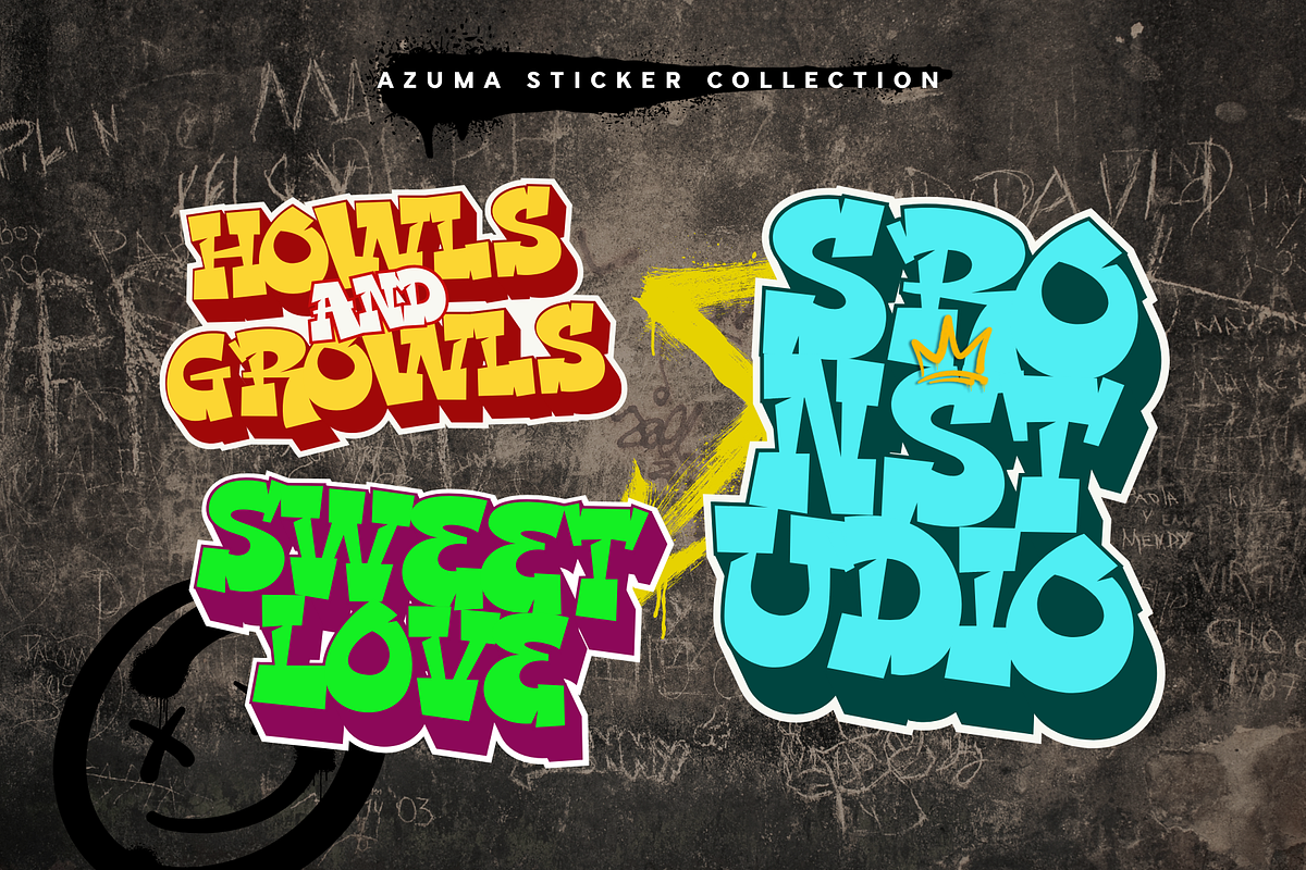 Bold Blast - Urban Graffity Font, a Handwritten Font by Sronstudio (Photo 8 of 16)