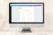 Minimalist Invoice Template, a Stationery Template by Creatif Foundry (Thumbnail 3 of 5)