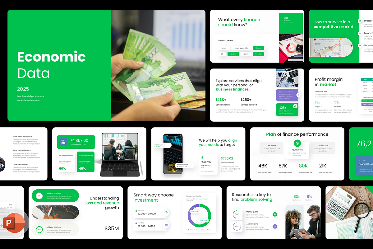 Economy - Finance Presentation, a Presentation Template by Hammad Arif (Photo 1 of 2)