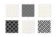 Squares. Seamless Patterns, a Pattern Graphic by Curly_Pat (Thumbnail 5 of 8)