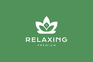 relaxing yoga wellness flower logo, a Branding & Logo Template by devastd