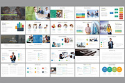 Premium Pitch Deck Template, a Presentation Template by GreenDesign (Thumbnail 1 of 5)