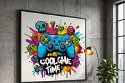 Cool Game Time Controller Art, a Shirt Mockup by Vector Stall (Thumbnail 10 of 14)