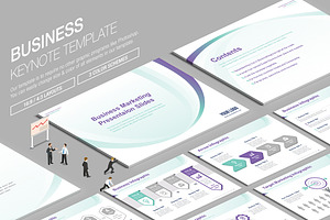 Business Keynote Template vol.17