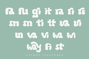 Folkway - Decorative Retro Font, a Serif Font by AQR Studio (Thumbnail 3 of 8)