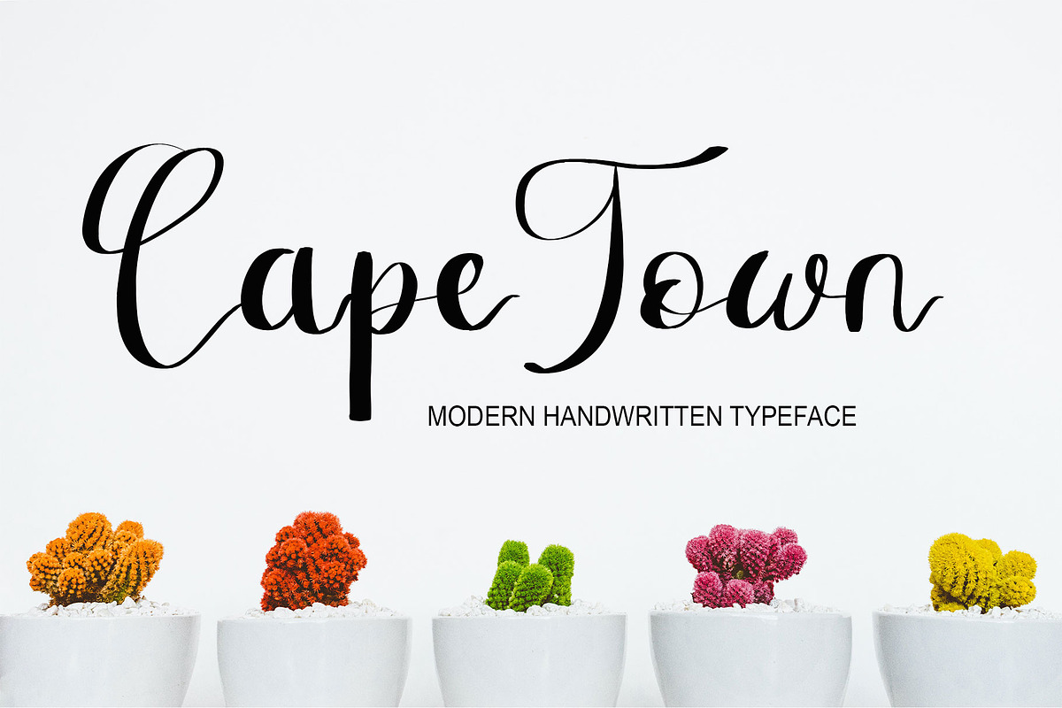 Cape Town, a Script Font by Canden Meutuah (Photo 1 of 7)