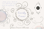 Quirky Hand-Drawn Line Frames, an Object Graphic by Lana Elanor (Thumbnail 1 of 11)