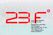 23F-Grid based font, a Font by Srg® (Thumbnail 1 of 6)