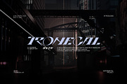 Tronecal - Display Font, a Font by Uncarving (Thumbnail 1 of 4)