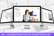 Try - Anti Branding Google Slides, a Presentation Template by SlideFactory (Thumbnail 1 of 4)
