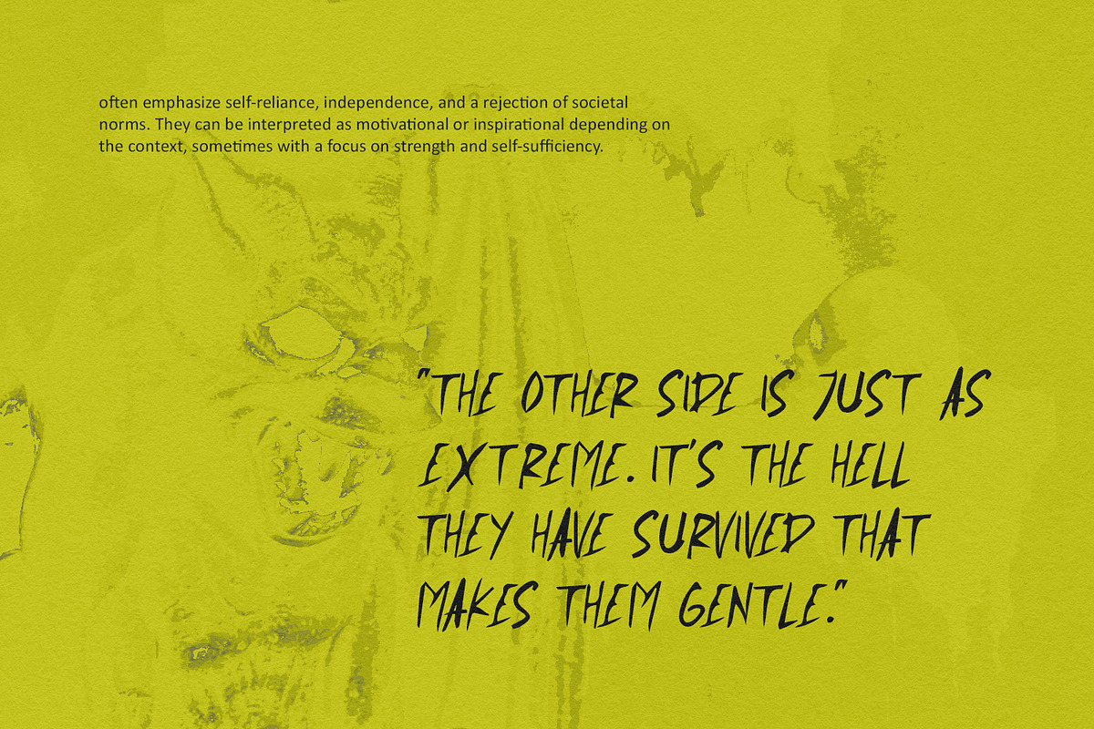 Bacelar Unique Handmade Brush Font, a Handwritten Font by Maulana Creative (Photo 7 of 7)