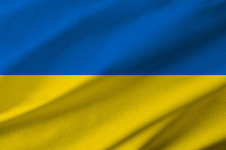 Ukrainian flag background with waving fabric texture, a Background Photo by Davizro's Market