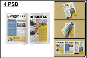 Newspaper Mockup