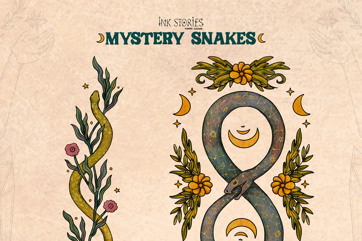 Mystery Snakes, an Animal Illustration by Ink Stories (Photo 29 of 31)