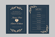 Elegant Wedding Menu, a Templates & Theme by studiogstock (Thumbnail 1 of 3)