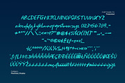 CS Sandra Pixel, a Script Font by Craft Supply Co. (Thumbnail 8 of 8)