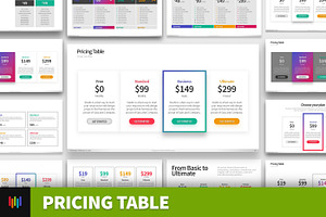 Pricing Table PowerPoint Templates