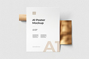 A1 Poster Mockup, an Advertising Mockup by zpackcreative (Thumbnail 4 of 4)