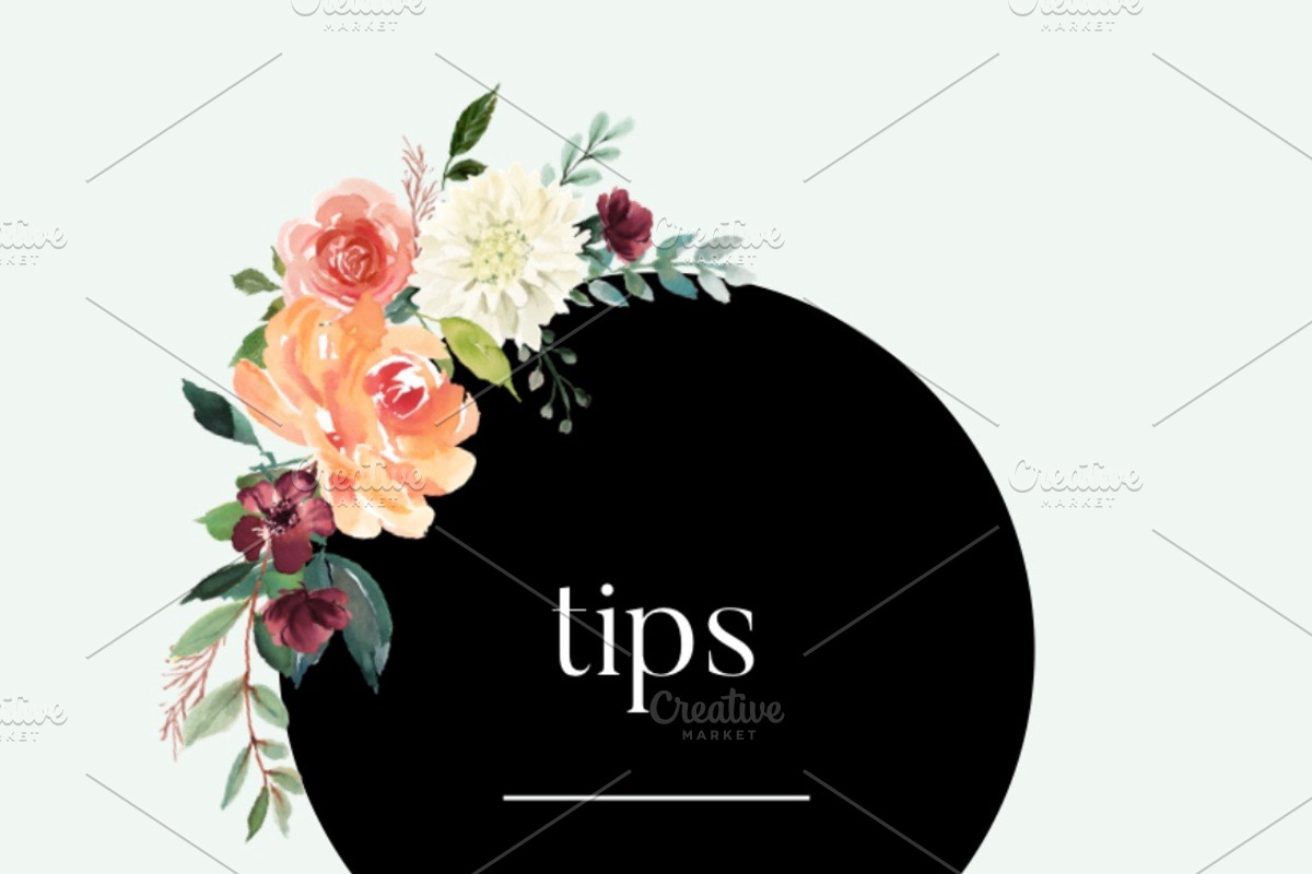 Black & Floral Insta Stories Pack, an Icon by Elise Hunter Design (Photo 4 of 11)