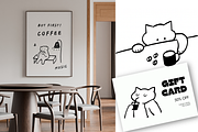 The Cat and Coffee Signature, a Food Illustration by The Journey Atelier (Thumbnail 14 of 15)