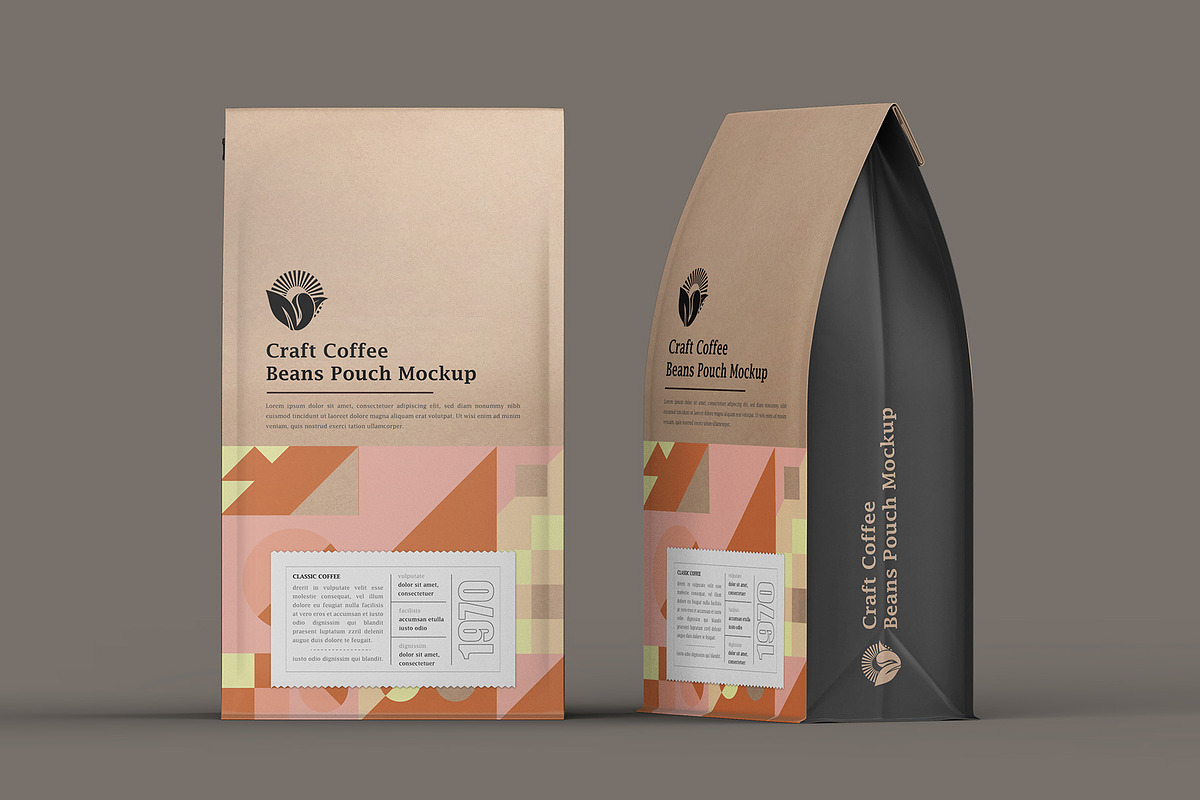 Food or Coffee Pouch Bag Mockup, a Cups & Container Mockup by Ram Studio LLC (Photo 17 of 23)