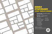Manga Storyboard Layout Brushset, a Brush Add-On by Luuuka studio (Thumbnail 2 of 8)