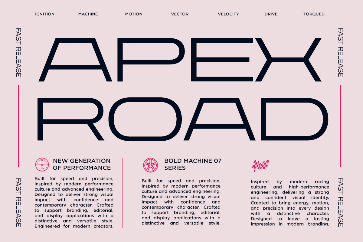 Broale - Ultrawide Sans Serif Font, a Sans Serif Font by RagamKata (Photo 2 of 10)