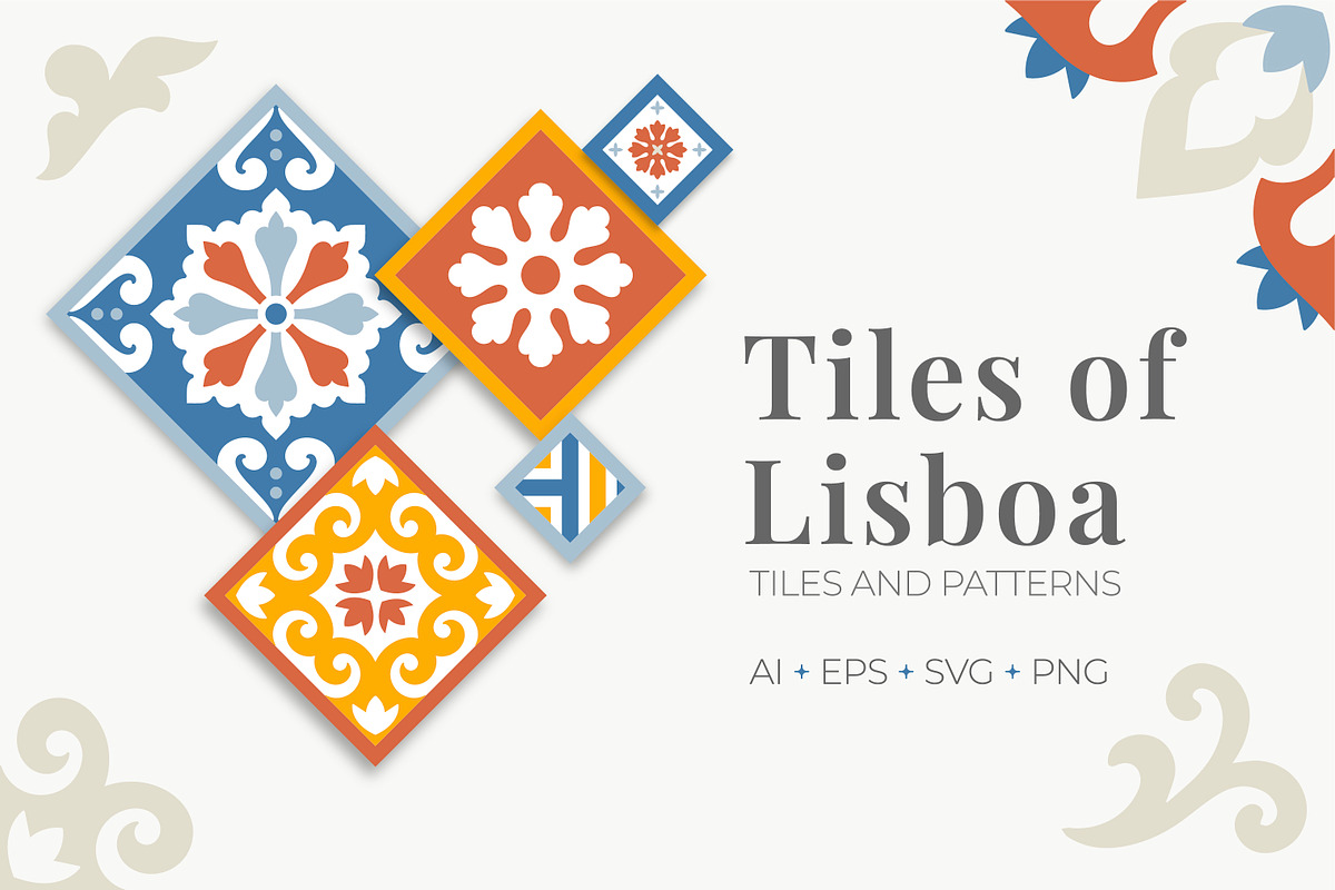 Azulejo Tile Collection, an Illustration by Tori Shen (Photo 1 of 11)