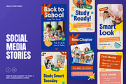 Back To School Instagram Story, a Social Media Template by Annora Studio (Thumbnail 1 of 3)